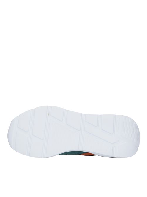 Sneakers in pelle, tessuto e camoscio D.A.T.E. | FUGA WORKSHOP MULTIMULTI-NERO